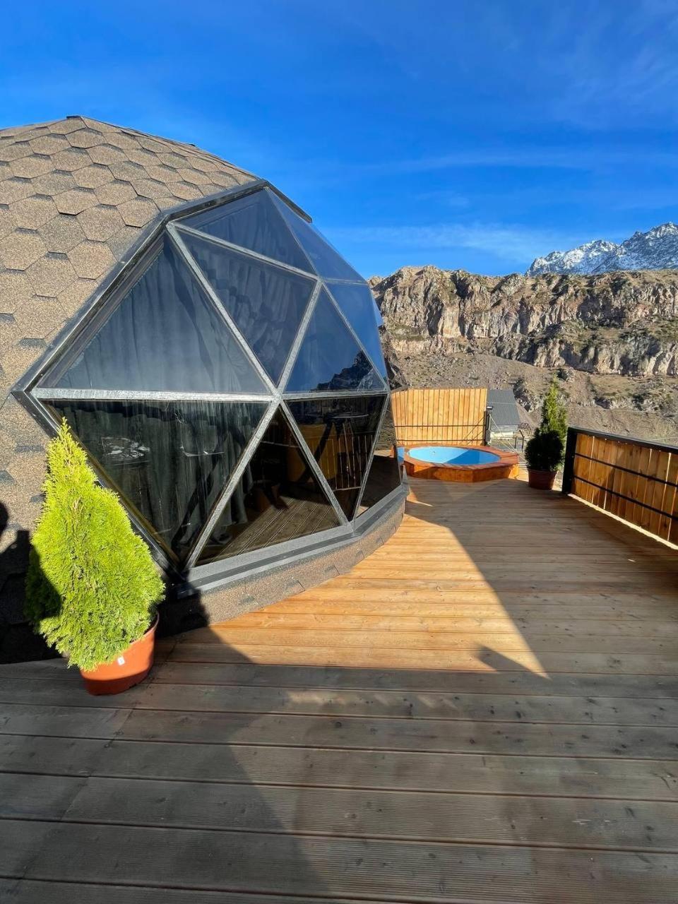 Gabua Glamping Villa Kazbegi Dış mekan fotoğraf