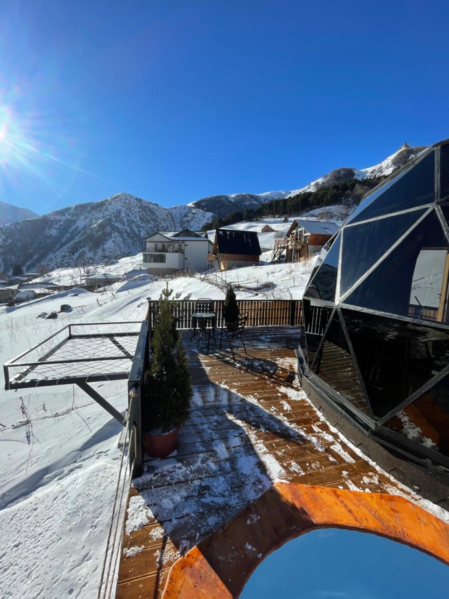 Gabua Glamping Villa Kazbegi Dış mekan fotoğraf