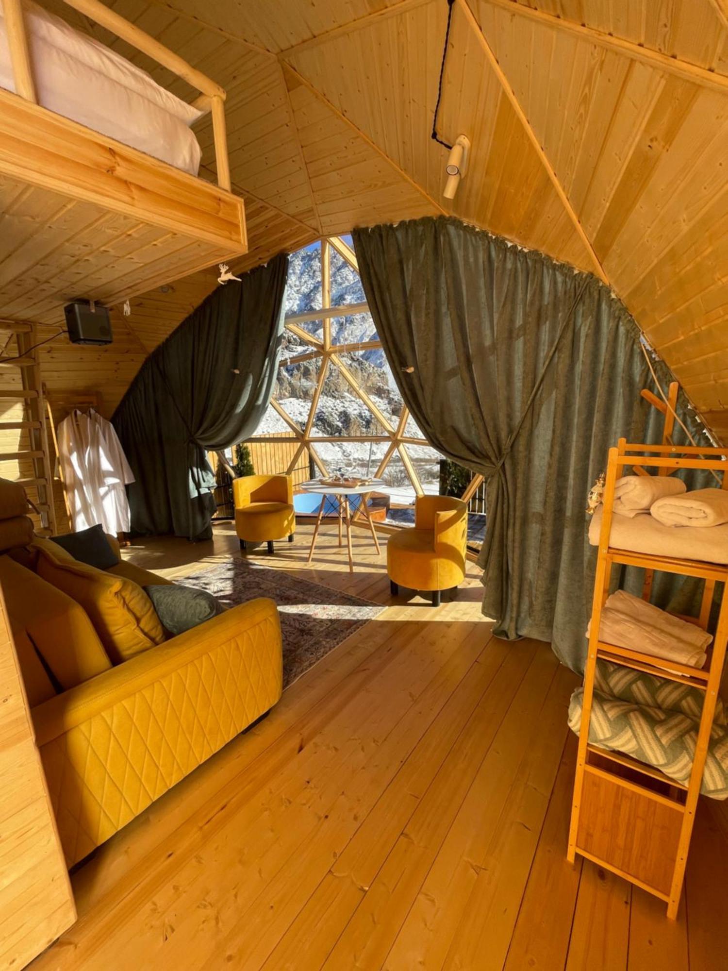 Gabua Glamping Villa Kazbegi Dış mekan fotoğraf