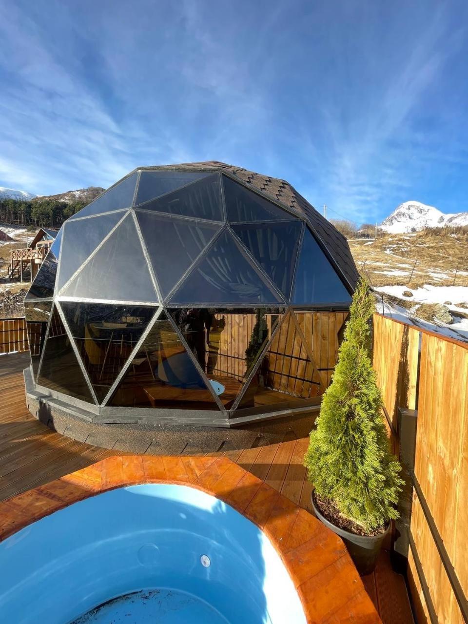 Gabua Glamping Villa Kazbegi Dış mekan fotoğraf